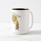 Pulung Tweekleurige Koffiemok (Voorkant rechts)