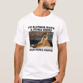 Puma Broek Grappige Tshirt (Voorkant)