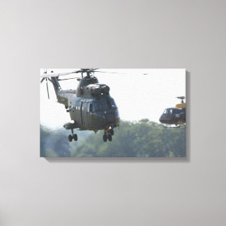 Puma-helikopter Canvas Afdruk