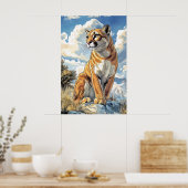 Puma I Cougar Poster (Keuken)
