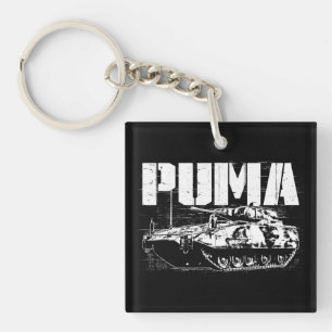 Puma (IFV) Square (dubbelzijdige) Sleutelhanger