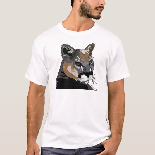 Puma, Mountain Lion, Cougar T-shirt (Voorkant)
