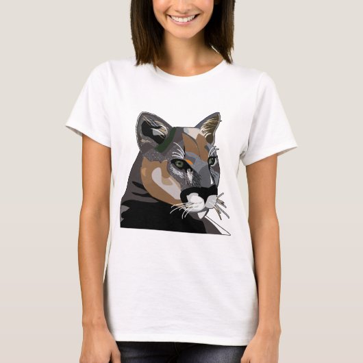 Puma, Mountain Lion, Cougar T-shirt (Voorkant)