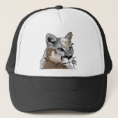 Puma, Mountain Lion, Cougar Trucker Pet (Voorkant)