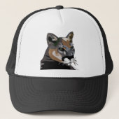 Puma, Mountain Lion, Cougar Trucker Pet (Voorkant)