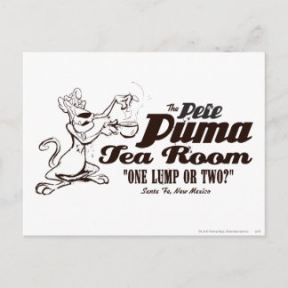 Puma Pete Tea Room Briefkaart