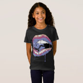 PUMA RS CURVE MARBLE CASUAL PUMA BLACK PEACH T-SHIRT (Voorkant volledig)