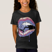 PUMA RS CURVE MARBLE CASUAL PUMA BLACK PEACH T-SHIRT (Voorkant)