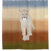 Puma Shower Curtain Douchegordijn (Voorkant)