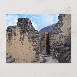 Pumatallis Temple Deeg van Inca Trail, Peru Briefkaart