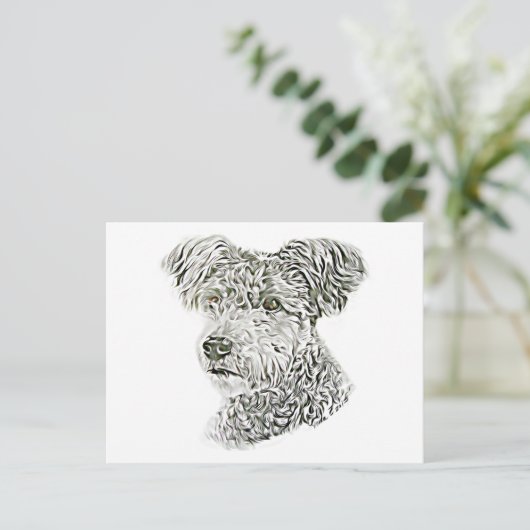 Pumi Briefkaart (Staand voorkant)