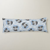 Pumi Schilderij Grijs Pumik Schattigee Originele P Lichaamskussen (Achterkant)