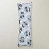 Pumi Schilderij Grijs Pumik Schattigee Originele P Lichaamskussen (Achterkant (Verticaal))