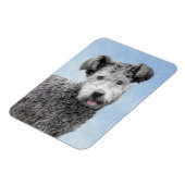 Pumi-schildering - Kute Original Dog Art Magneet (Linkerzijde)