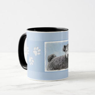 Pumi-schildering - Kute Original Dog Art Mok