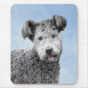 Pumi-schildering - Kute Original Dog Art Muismat