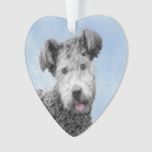 Pumi-schildering - Kute Original Dog Art Ornament (voorkant)