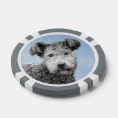 Pumi-schildering - Kute Original Dog Art Poker Chips (Enkel)