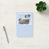 Pumi-schildering - Kute Original Dog Art Post-it® Notes (Kantoor)