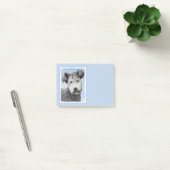 Pumi-schildering - Kute Original Dog Art Post-it® Notes (Kantoor)