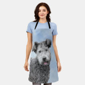 Pumi-schildering - Kute Original Dog Art Schort (Gedragen)