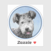 Pumi-schildering - Kute Original Dog Art Sticker (Vel)