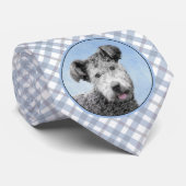 Pumi-schildering - Kute Original Dog Art Stropdas (Opgerold)