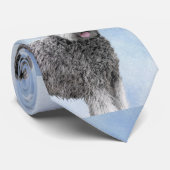 Pumi-schildering - Kute Original Dog Art Stropdas (Opgerold)