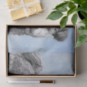 Pumi-schildering - Kute Original Dog Art Tissuepapier (Geschenk)