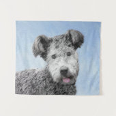Pumi-schildering - Kute Original Dog Art Wandkleed (Voorkant (horizontaal))