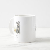 Pumi Waterverf Dog | zeldzaam ras Koffiemok (Voorkant links)