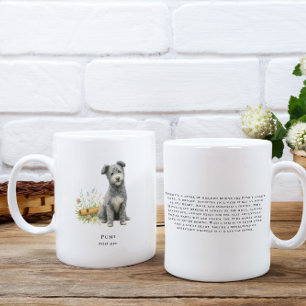 Pumi-waterverfHond Zeldzaam Ras Koffiemok