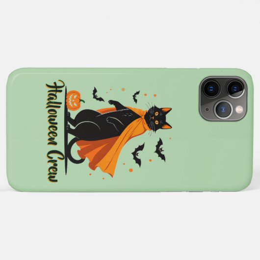 Pumkin Black Cat Halloween Case-Mate iPhone Case (Achterkant (horizontaal))
