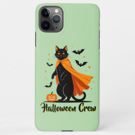 Pumkin Black Cat Halloween iPhone 11Pro Max Hoesje