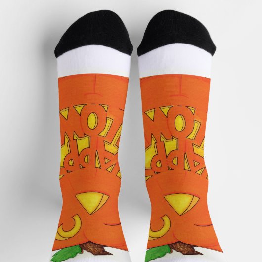 Pumkin Jack-o-Latern-Sokken Sokken (Top)