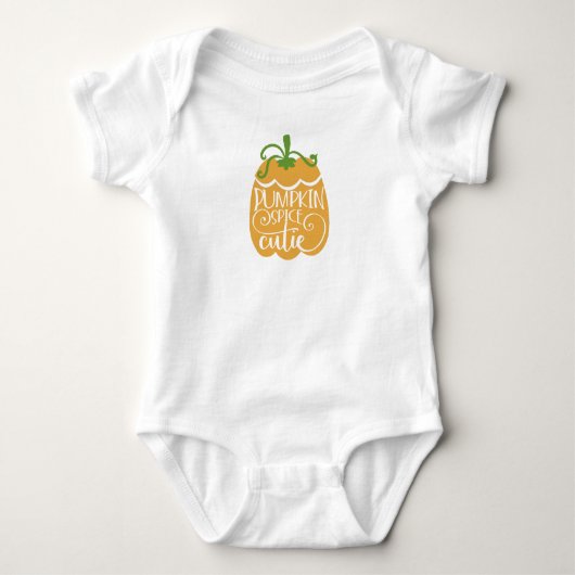 Pumkin Spice Cutie - Thanksgiving Romper (Voorkant)