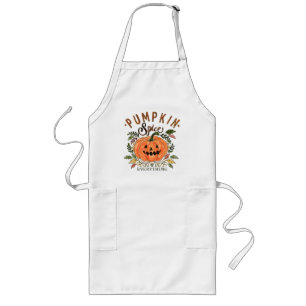 Pumkin spice, Halloween Collectie Förkläde Lang Schort