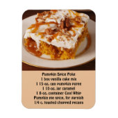 Pumkin Spice Poke Magneet (Verticaal)