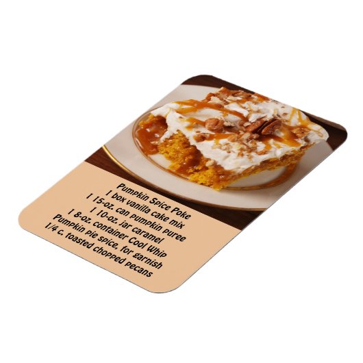 Pumkin Spice Poke Magneet (Linkerzijde)