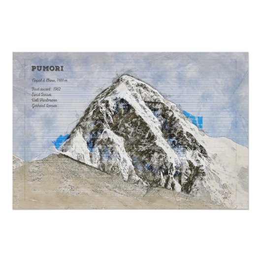 Pumori Perfect Poster (Voorkant)