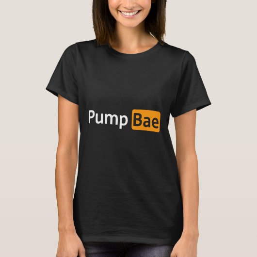 Pump Base Funny Gym Bodybuilding T-shirt (Voorkant)