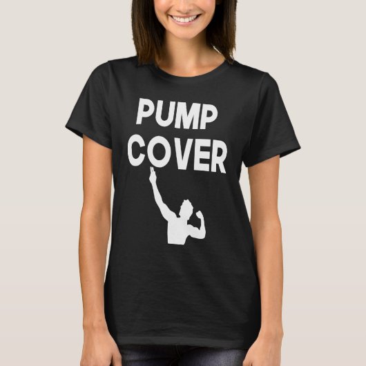 Pump Cover Oversized Gym Workout Pump Cover T-shirt (Voorkant)