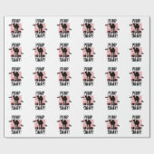 Pump Day Bodybuilding Camel Wrapping Paper Cadeaupapier (Vlak)