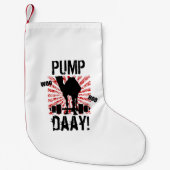 Pump Day Camel Kerstmis stoppen Kleine Kerstsok (Voorkant)