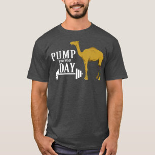 Pump Day Woo Workout Fitness Bodybuilder T-shirt