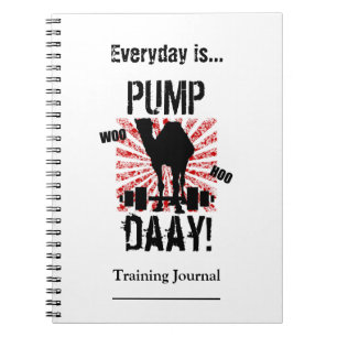 Pump Day Workout Training Journal Notitieboek