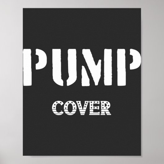 Pump Hoesje Gym Workout Fitness Poster (Voorkant)