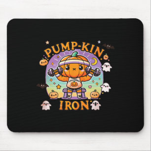 Pump-kin ijzer - Grappige Bodybuilding Workout Hal Muismat