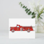 Pumper Red Briefkaart (Staand voorkant)