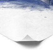 Pumpjack Texaanse icoon pasteltekening met Texas F Foto Afdruk (Hoek)